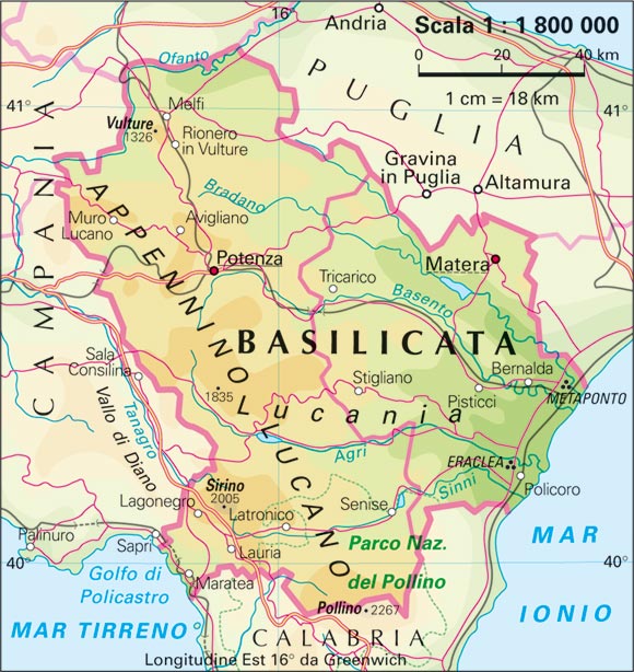 巴斯利卡塔（Basilicata）