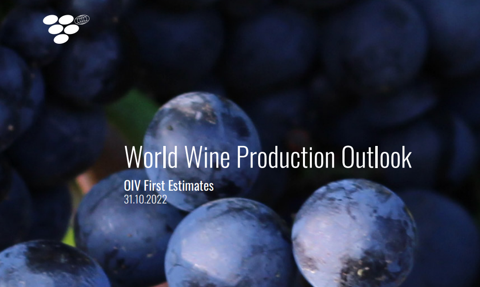 数据 | 意大利蝉联8年醉大葡萄酒生产国王座 OIV发布2022年全球葡萄酒产量预测报告